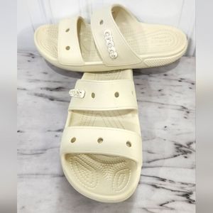 Classic Crocs sandal bone color men's 5 / women's 7
